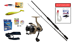 Okuma Wave Power 8'0 2.44 cm 15-40 gr&Okuma Outrax OR-4000SGA 1+1BB Spin Seti - Okuma
