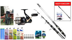 Okuma Wave Power Tele Surf 4.20 cm&Remixon Venom 8000 5+1BB Surf Seti - Okuma