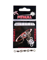 Pitbull 5100 3 Zincir Fırdöndü 5li Paket Nikel - 2