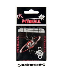 Pitbull 5105 3 Zincir Fırdöndü 5li Paket Black Nikel - 2