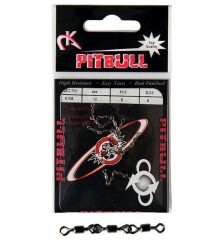Pitbull 5105 3 Zincir Fırdöndü 5li Paket Black Nikel - Pitbull