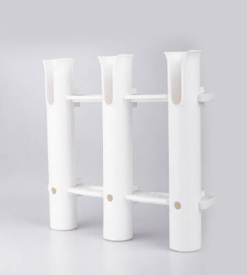 PLASTİK KAMIŞ YUVASI 3 LÜ BEYAZ - 4