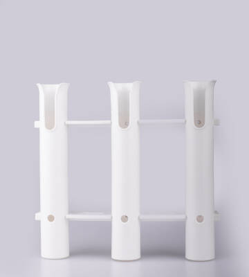 PLASTİK KAMIŞ YUVASI 3 LÜ BEYAZ - 5