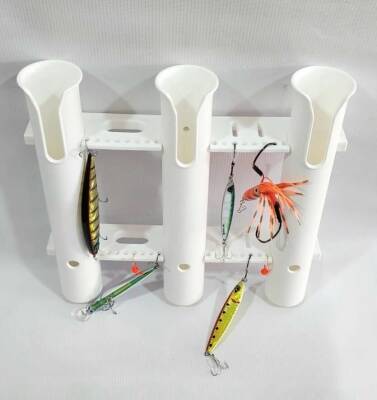 PLASTİK KAMIŞ YUVASI 3 LÜ BEYAZ - 8