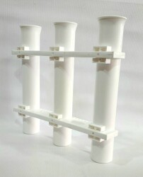 PLASTİK KAMIŞ YUVASI 3 LÜ BEYAZ - 10