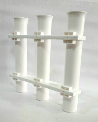 PLASTİK KAMIŞ YUVASI 3 LÜ BEYAZ - 10