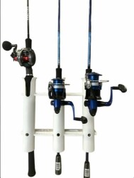 PLASTİK KAMIŞ YUVASI 3 LÜ BEYAZ - 12