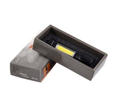 Police PC-12 Cree LED + Zoom Kalem Pilli El Feneri - 2