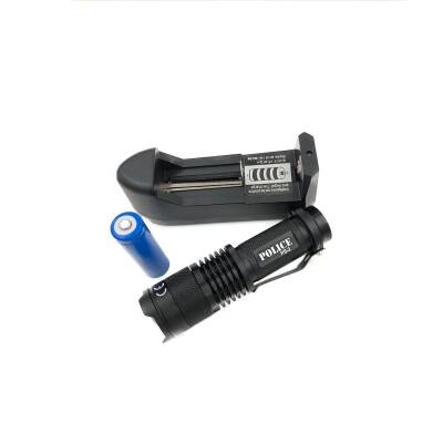 Police PS-2 El Feneri Kit 1+1 Led Pil+Şarj - 4