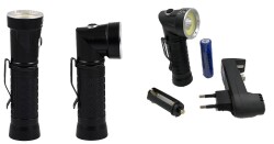 Police PS-48 Döner Başlıklı Cree T6 LED Mıknatıslı El Feneri - 2