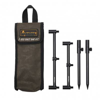 Prologic Avenger Buzz Bar Kit&Caryycase 2 Rod - 1