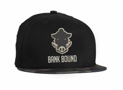 Prologıc Bank Bound Flat Bill Cap Black/Camo - Prologic