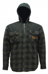Prologic Bank Bound Shirt Jacket Green Check - Prologic