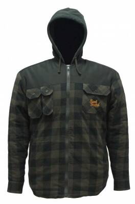 Prologic Bank Bound Shirt Jacket Green Check - 1