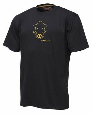 Prologic Bank Bound Wild Boar Anthracite T-Shirt - 1