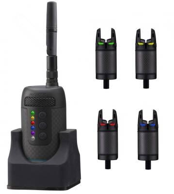 Prologıc K3 Bite Alarm Set 4+1 (Green,Yellow,Red,Blue) - 1