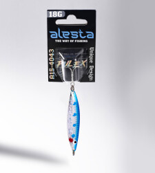 PULEX 18G MAVİ GÜMÜŞ MAVİ NOKTA - ALESTA