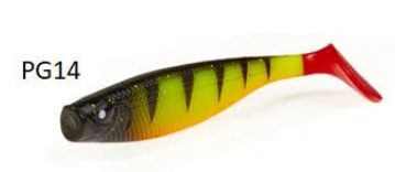 RED TAIL 3D SHAD 3,5- PG01, 8.9 CM, 5P - 6