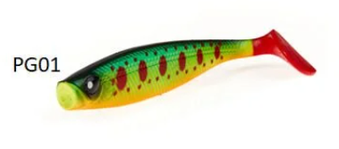 RED TAIL 3D SHAD 3,5- PG01, 8.9 CM, 5P - 6