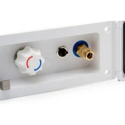 Reich Dış Duş Musluk Sıcak Soğuk (Beyaz) - 2