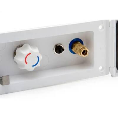 Reich Dış Duş Musluk Sıcak Soğuk (Beyaz) - 2