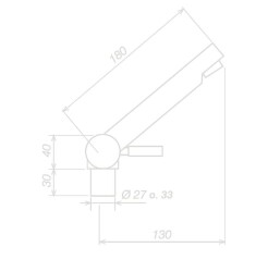 Reich Trend B Switchli Sıcak/Soğuk Katlanır Karavan Musluk Bataryası - 2