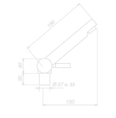 Reich Trend B Switchli Sıcak/Soğuk Katlanır Karavan Musluk Bataryası - 2