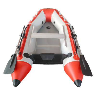 REMIXON 2.30M*132CM 0.90MM AHŞAP TABAN ŞİŞME BOT (RED GREY) - 3