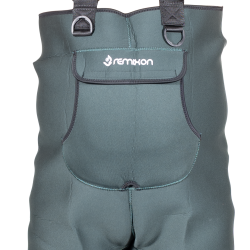 REMIXON 4.5MM NEOPREN YEŞİL PVC BOT TULUM ÇİZME - 4