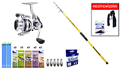 Remixon Arma 4.20m, 250Gr&Okuma ARIA-6000a 1BB Surf Seti - Remixon