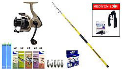 Remixon Arma 4.20M, 250Gr&Okuma Outrax OR-6000SGA 1+1BB Surf Seti - Remixon