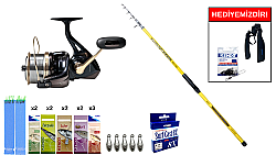 Remixon Arma 4.20m, 250Gr&Remixon Venom 9000 5+1BB Surf Seti - Remixon