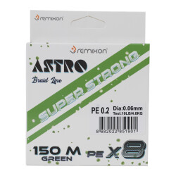 Remixon Astro 8X 0.06mm 150m Green İp Misina - 3