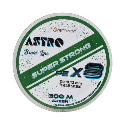 Remixon Astro 8X 0.16mm 300m Green İp Misina - 2