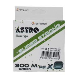 Remixon Astro 8X 0.16mm 300m Green İp Misina - 3