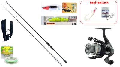 Remixon Double Black 270 cm 20–40 gr & Okuma Revenger RV-40 FD Spin Seti - 1