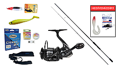 Remixon Double Black 270 cm 20–40 gr & Ryuji Infinity 4000 5+1BB Spin Seti - Ryuji