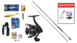 Remixon Double Black 270 cm 20–40 gr&Okuma Revenger A RV-4000A Spin Seti - Remixon