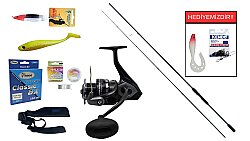 Remixon Double Black 270cm 20-40 gr&Okuma Wave Power WP-4000A1 Spin Seti - Remixon