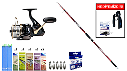 Remixon Falcon 4.20m 100-225gr&Remixon Venom 8000 5+1BB Surf Seti - Remixon