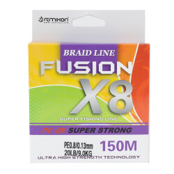 Remixon Fusion 150M X8 Multi Color İp Misina - 3