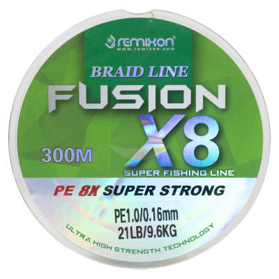 Remixon Fusion 300m X8 Green İp Misina - 2
