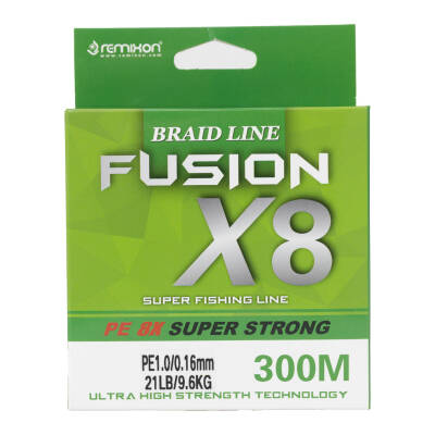 Remixon Fusion 300m X8 Green İp Misina - 3