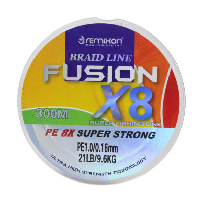 Remixon Fusion 300M X8 Multi Color İp Misina - 2