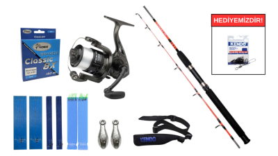 Remixon Pagrus 1.80M 60-120gr&Dam Nova 6000 FD 1BB Tekne Seti - 1