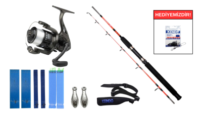 Remixon Pagrus 1.80M 60-120gr&Dam Nova 6000 FD 1BB Tekne Seti - 1