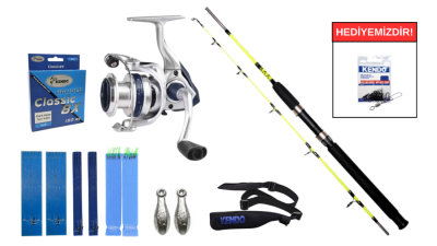 Remixon Pagrus 1.80M 60-120gr&Okuma ARIA-6000a Tekne Seti - 1