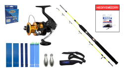 Remixon Pagrus 1.80M 60-120gr&Shimano FX 4000 FC Tekne Seti - Shimano