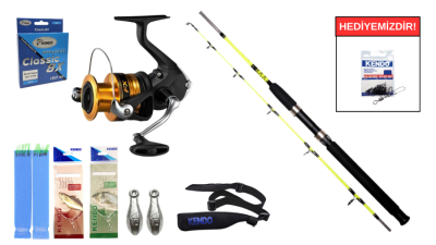 Remixon Pagrus 1.80M 60-120gr&Shimano FX 4000 FC Tekne Seti - 1