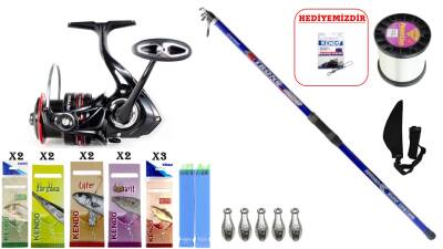 Remixon Strong 4.20m 100-250gr & Remixon Harmony 6000D SURF SETİ - 1